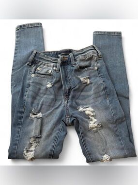 Aéropostale Distressed Blue Jeans